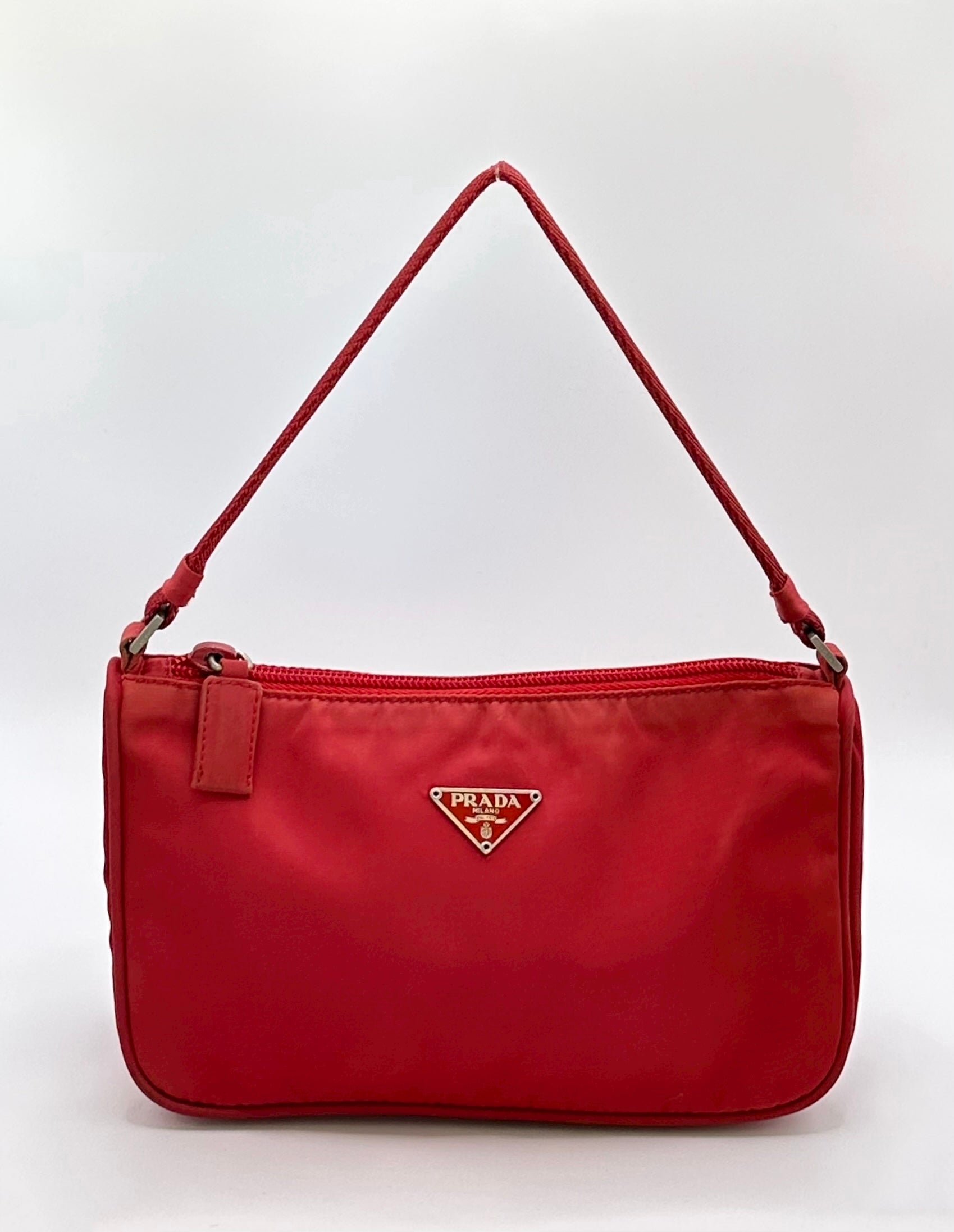 Shop Luxury Vintage Prada 90s Nylon Mini Bag| Designer Handbags