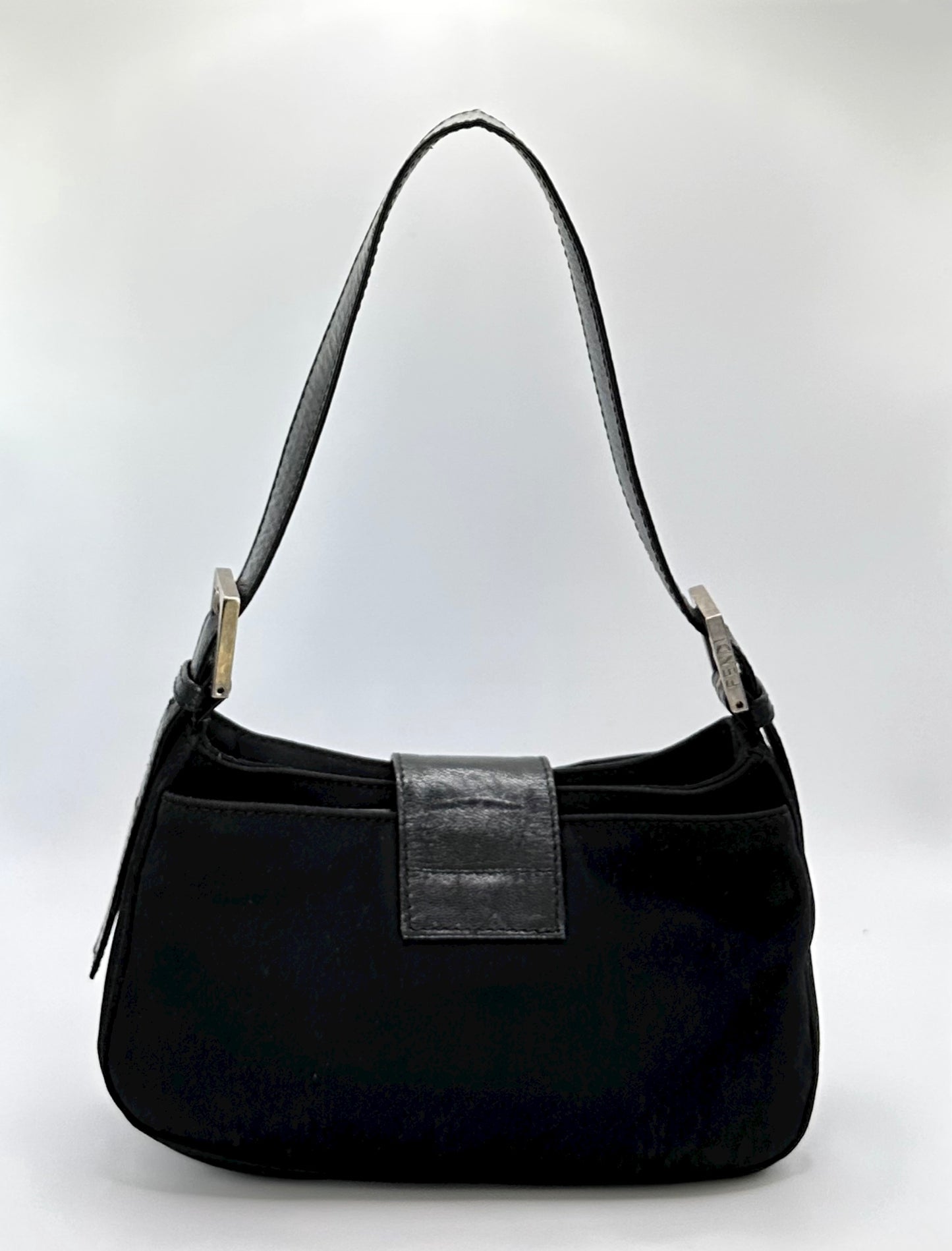 Black Vintage Fendi Croissant back photo