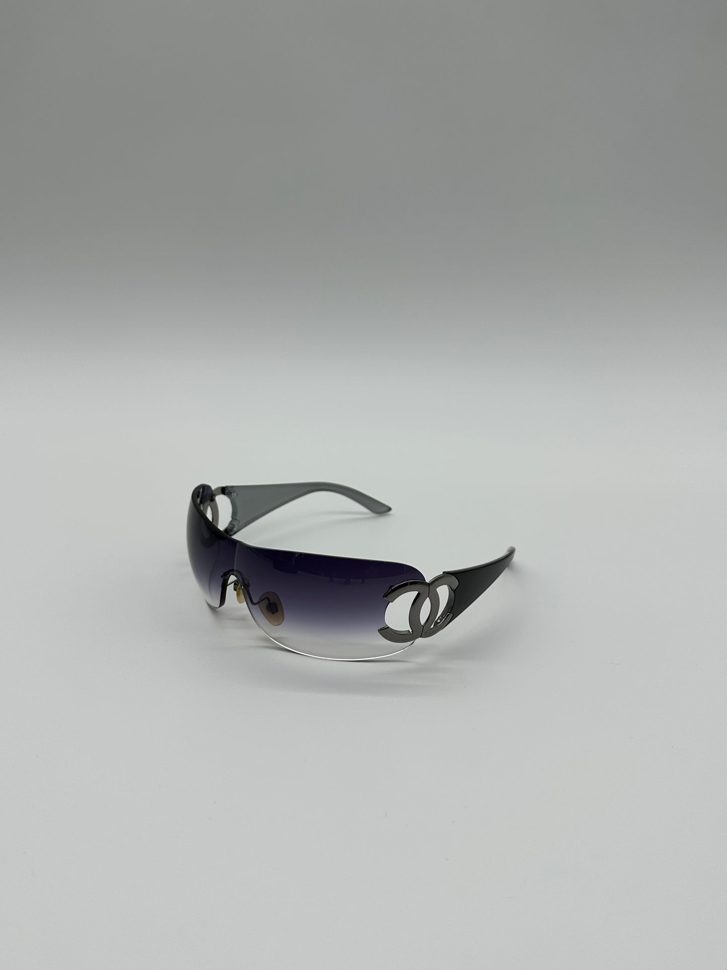 Vintage Chanel Goggle Sunglasses