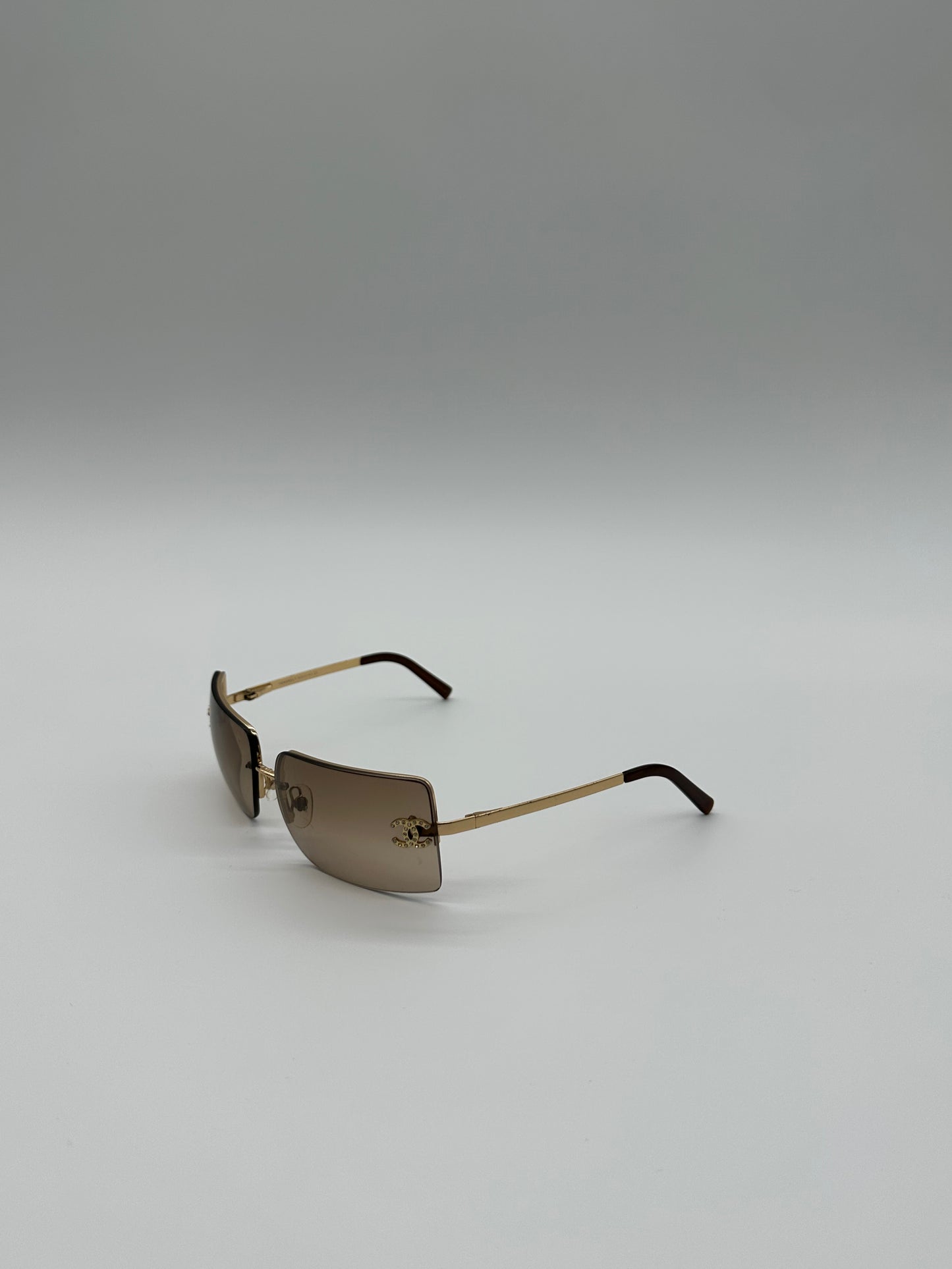Vintage Gold Chanel Sunglasses