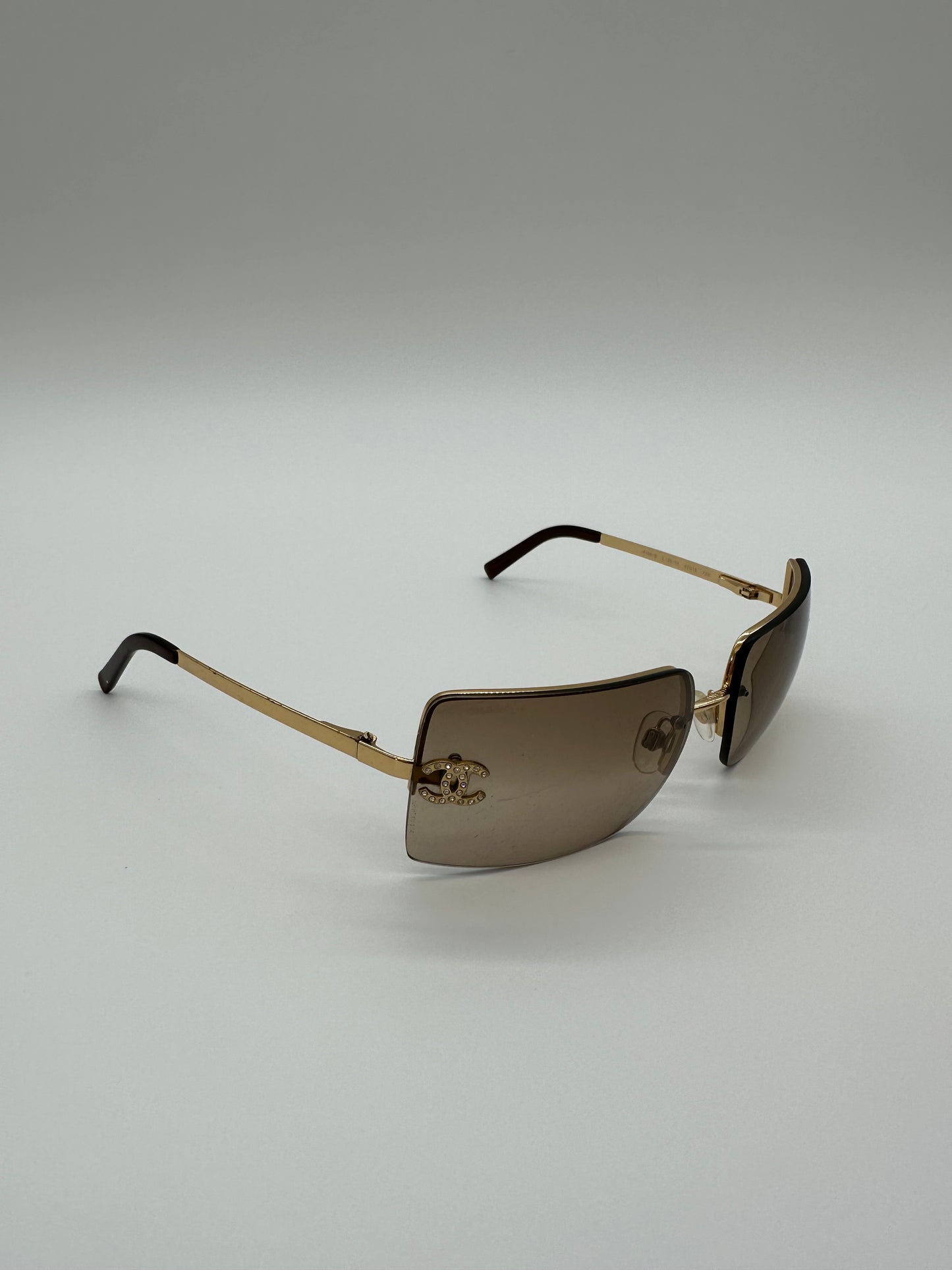 Vintage Gold Chanel Sunglasses
