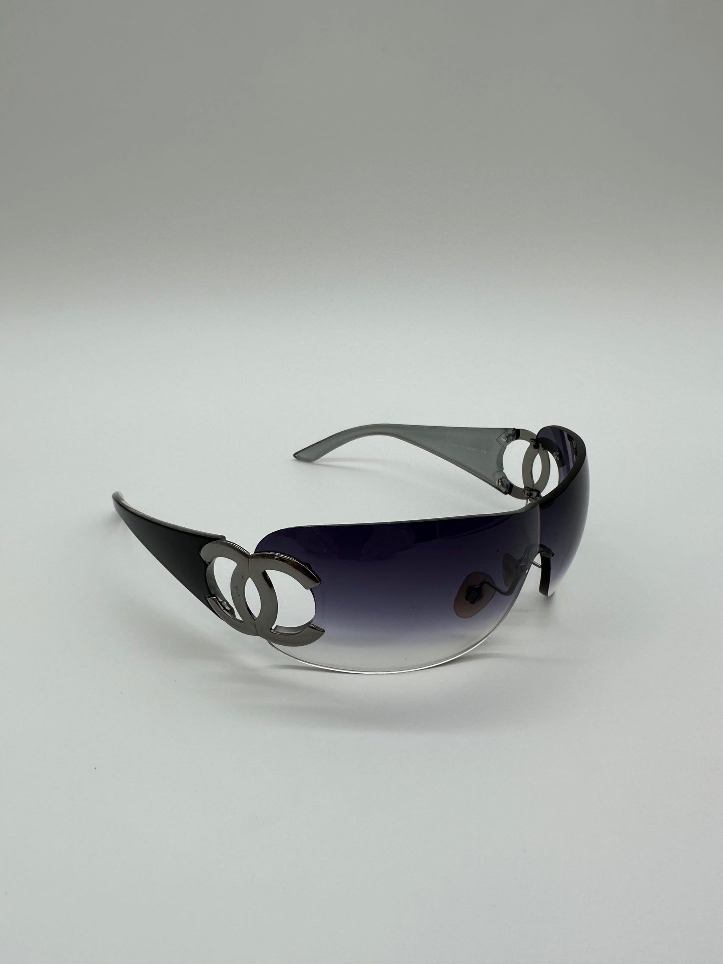 Vintage Chanel Goggle Sunglasses