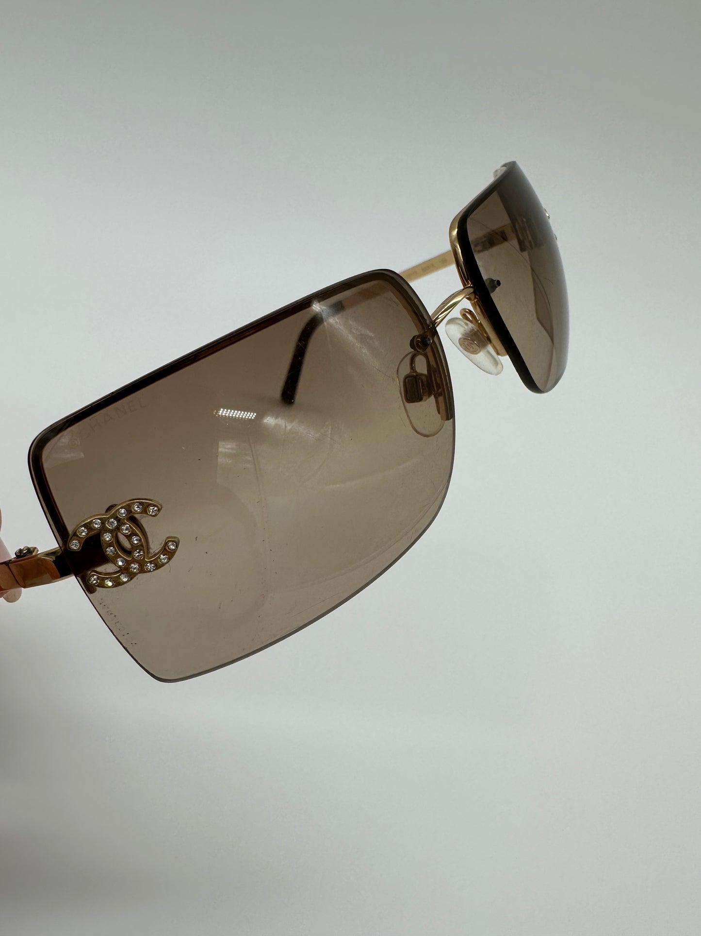 Vintage Gold Chanel Sunglasses
