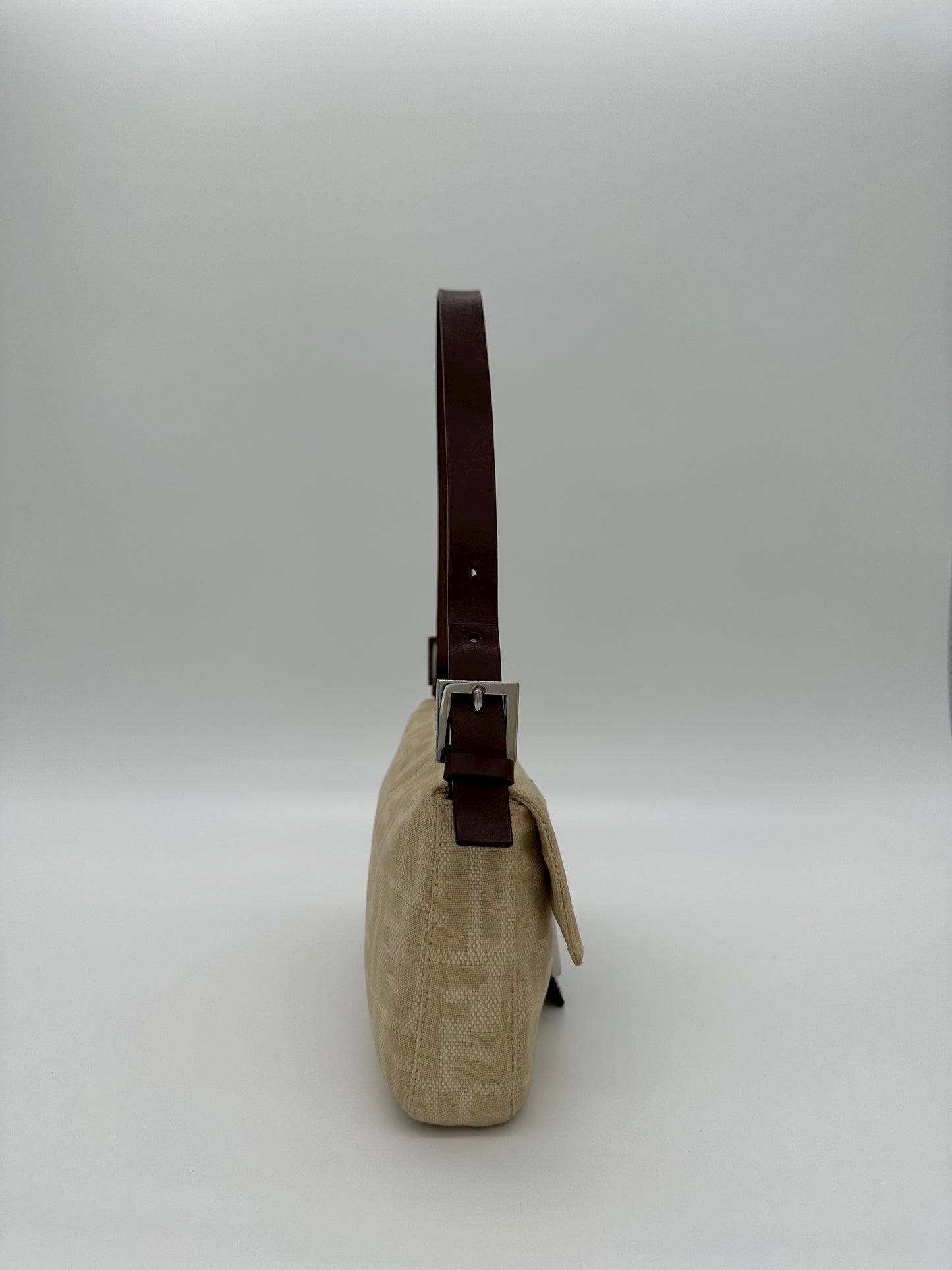 Cream Fendi Baguette
