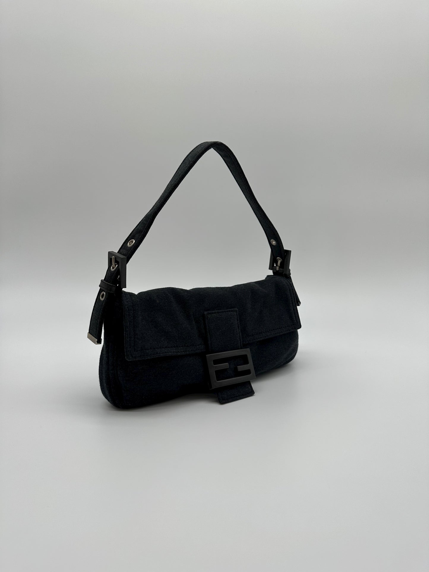 Vintage Grey Fendi Baguette