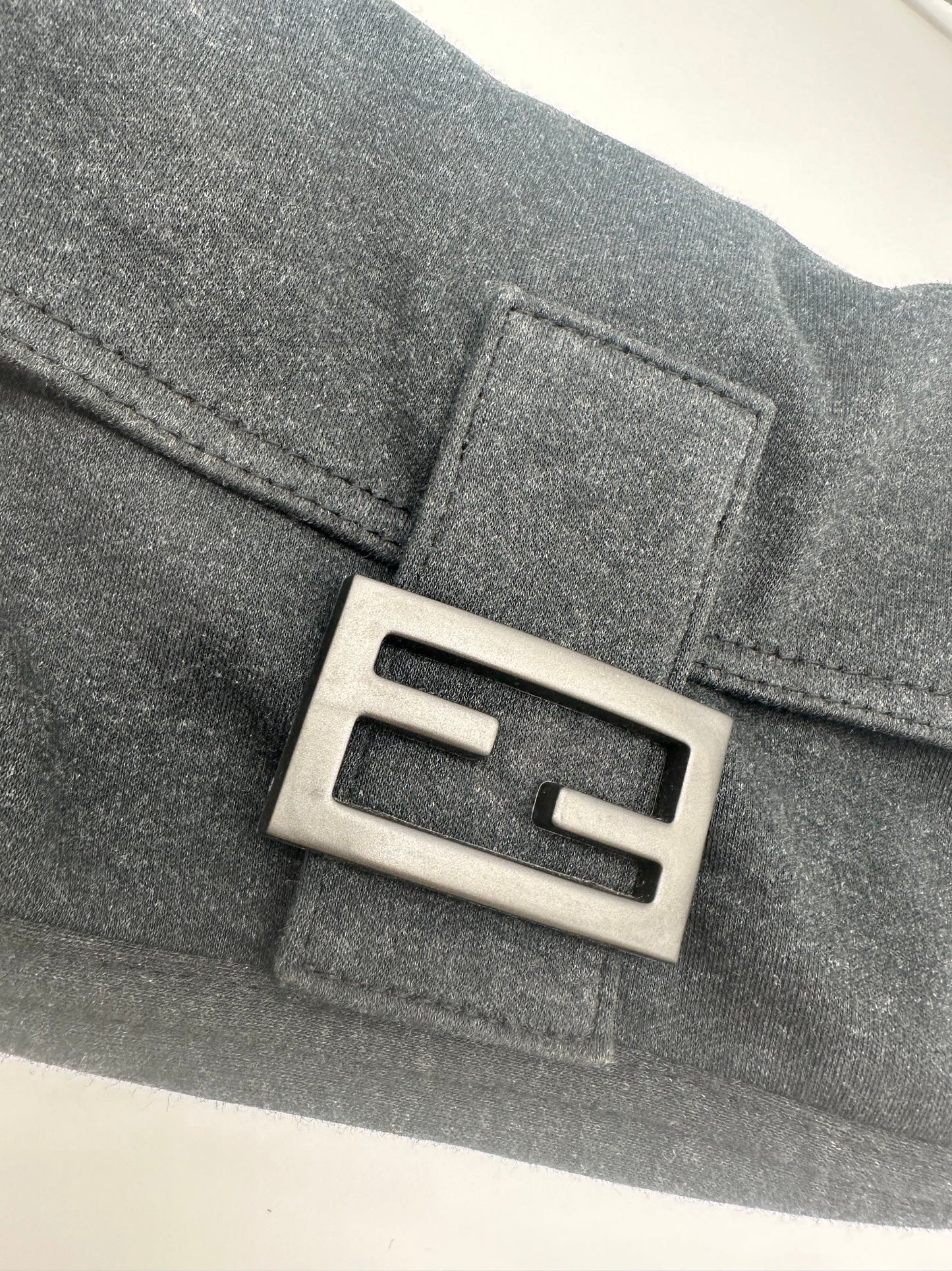 Vintage Grey Fendi Baguette
