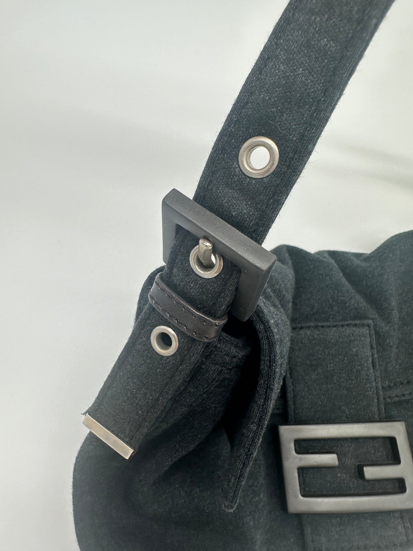 Vintage Grey Fendi Baguette