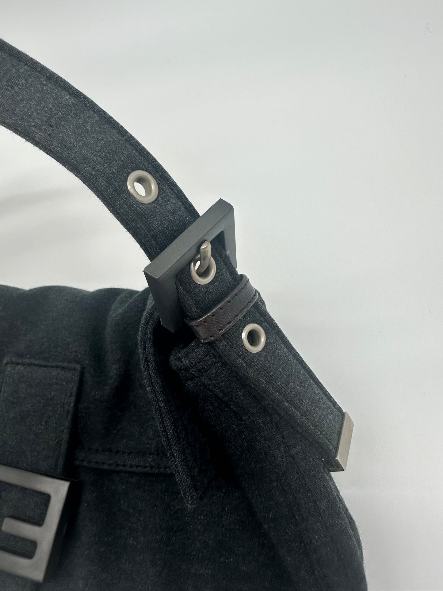 Vintage Grey Fendi Baguette