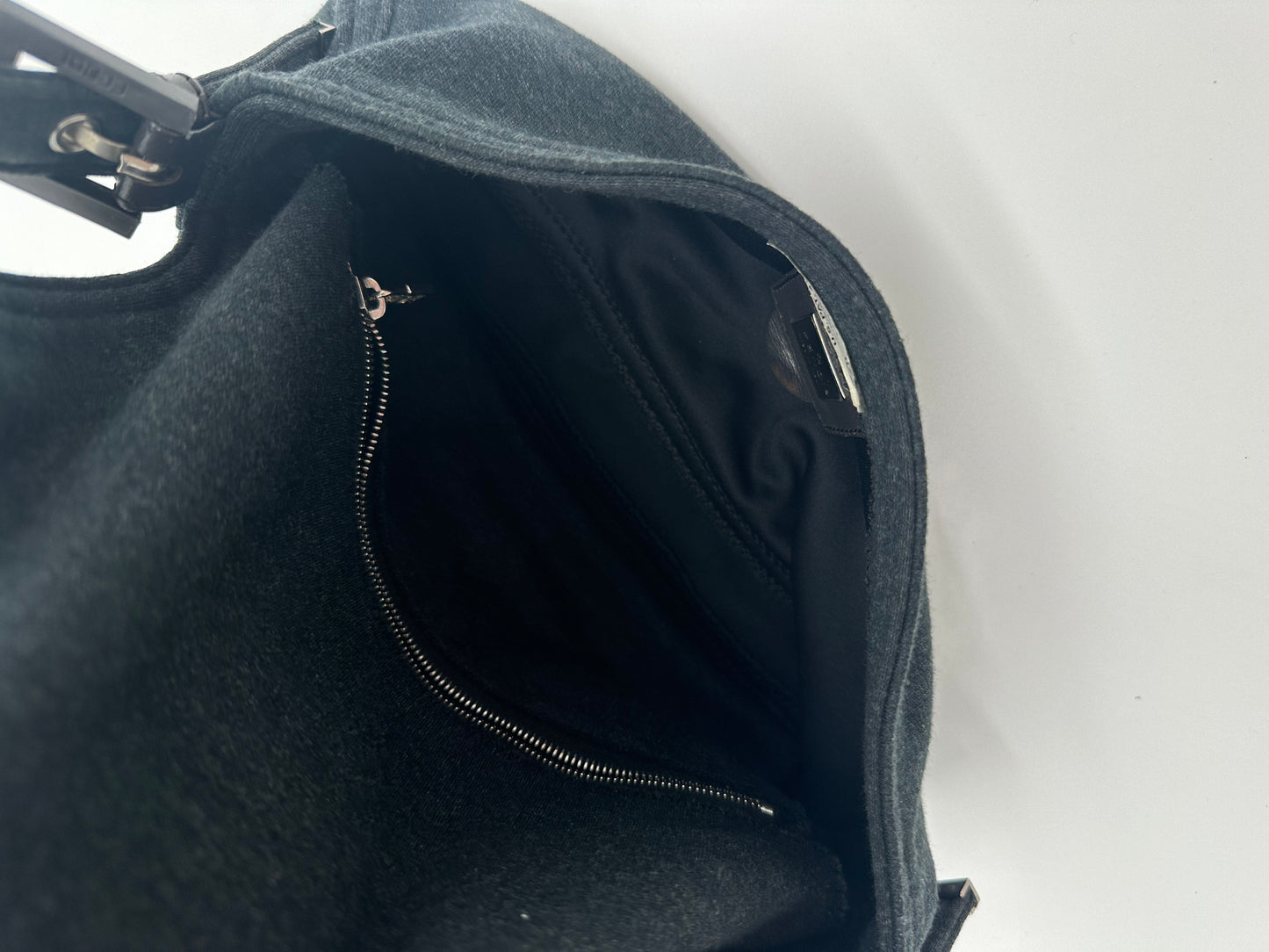 Vintage Grey Fendi Baguette