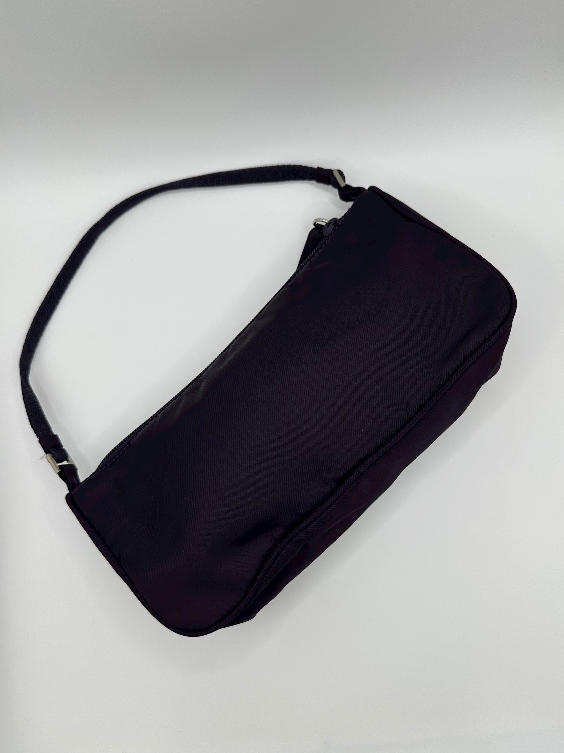 Purple Prada Nylon shoulder bag