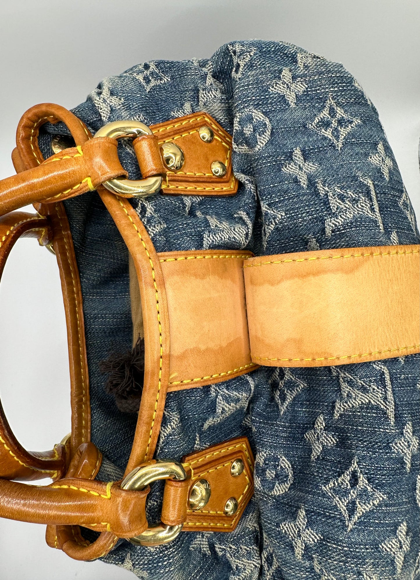 Louis Vuitton Denim Pleaty Bag Strap photo