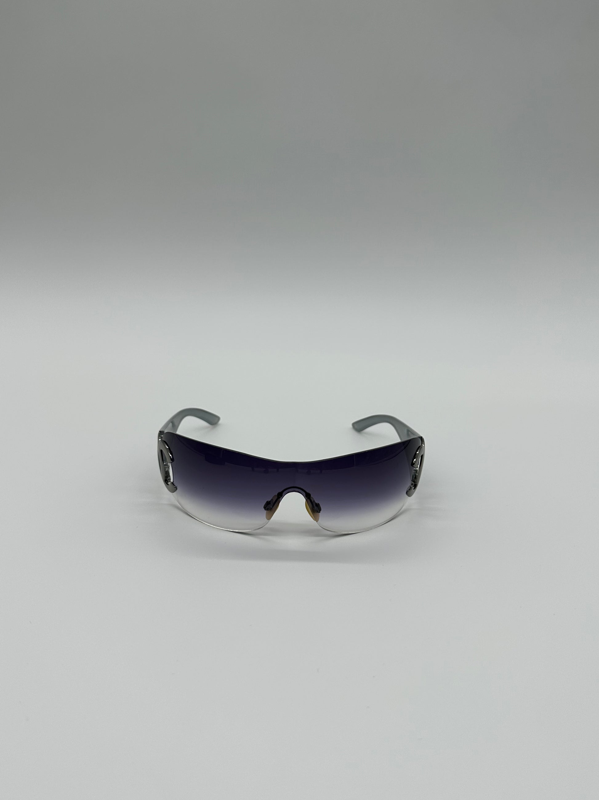 Vintage Chanel Goggle Sunglasses