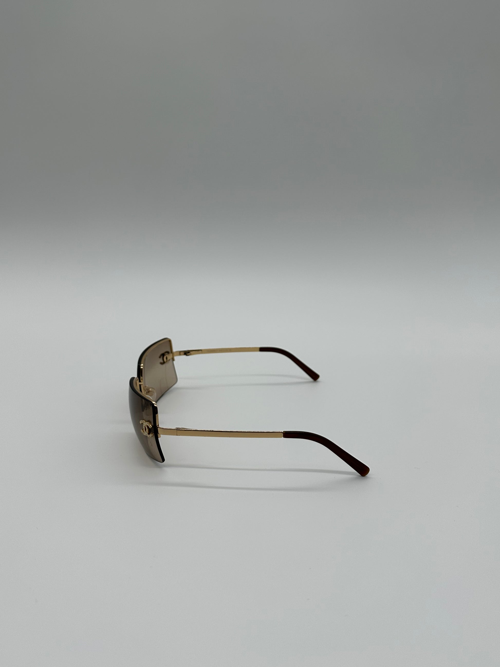 Chanel vintage best sale rhinestone sunglasses