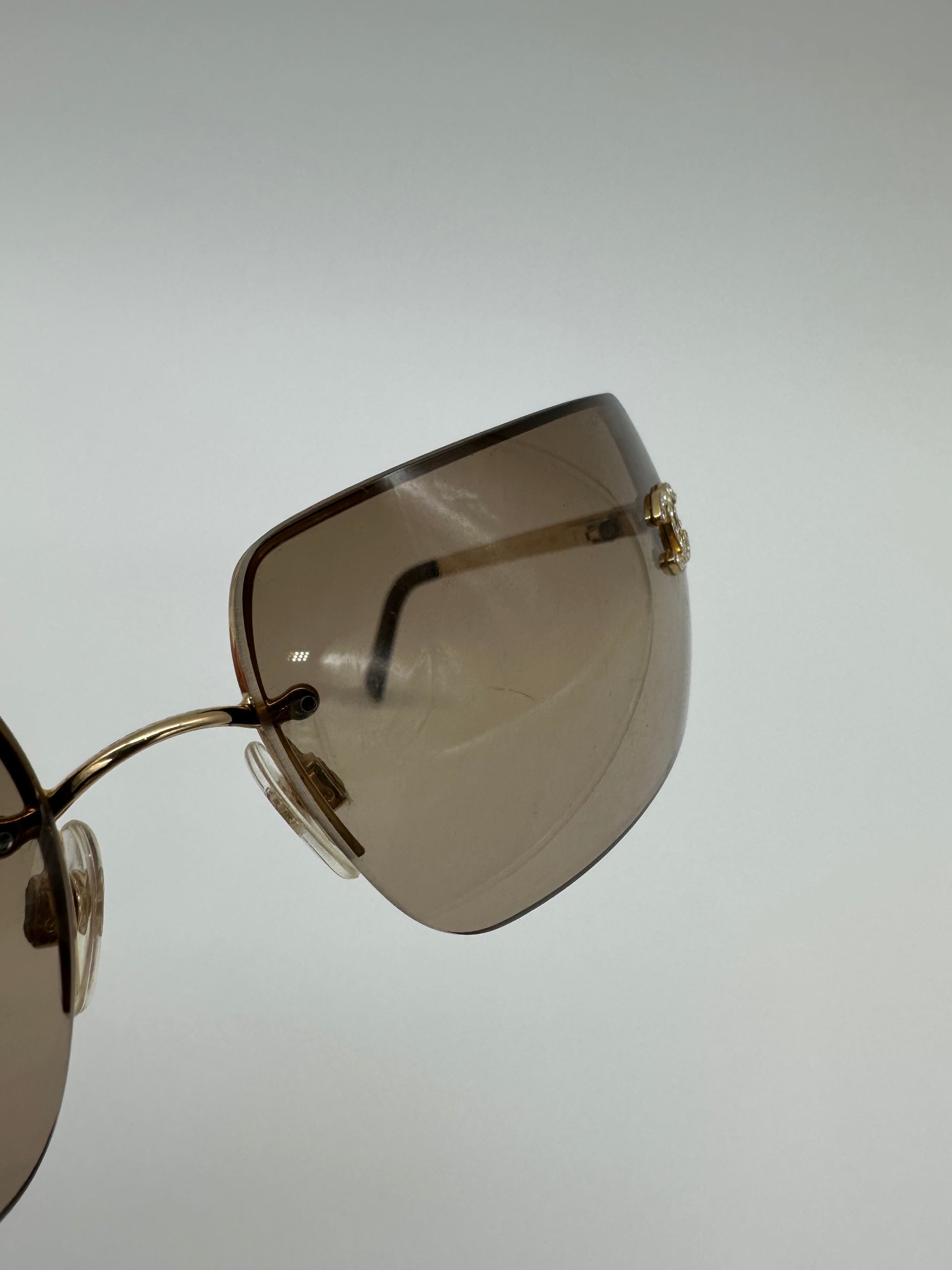 Vintage Gold Chanel Sunglasses