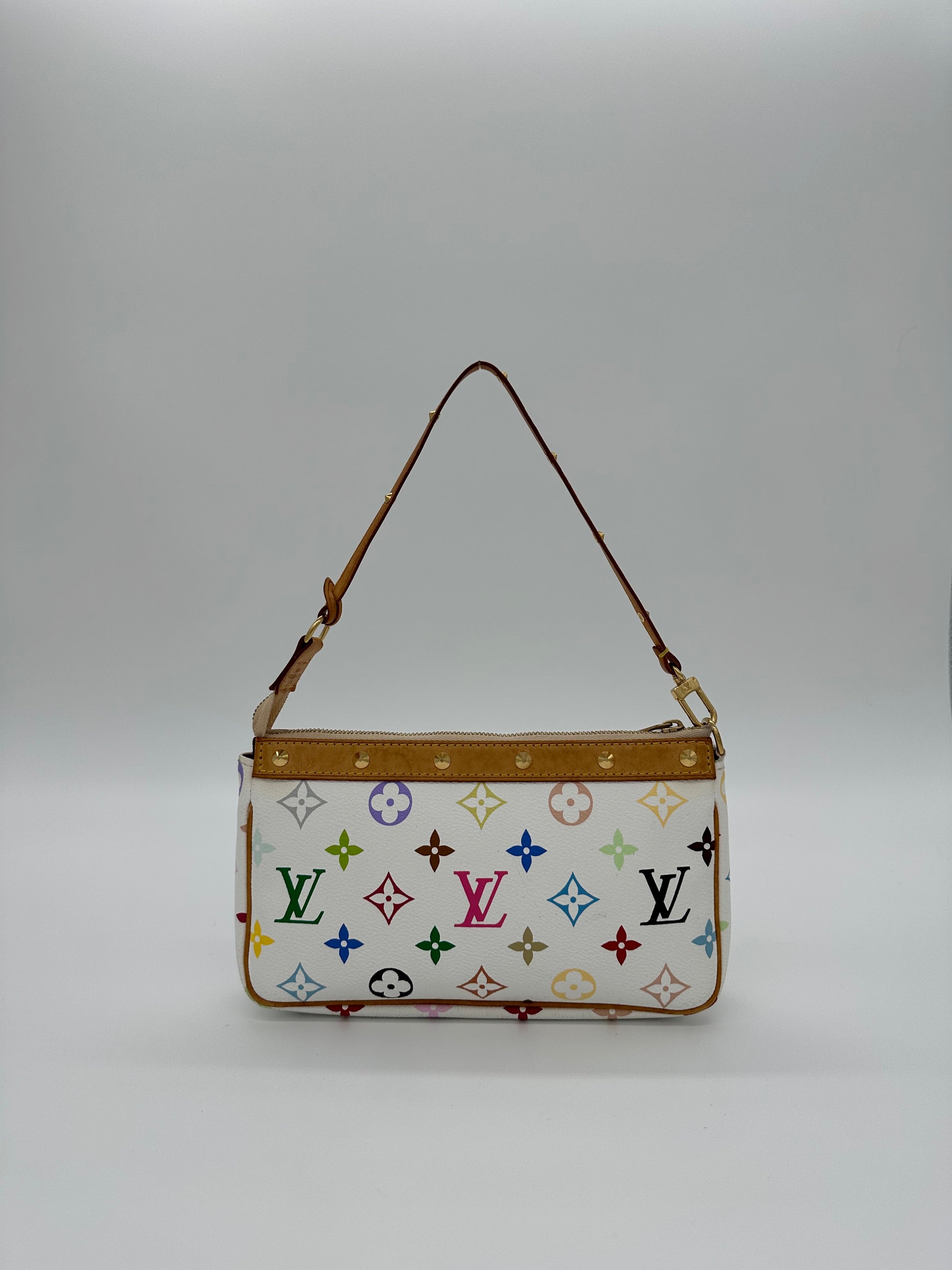 Louis Vuitton X Takashi Murakami Multi Pochette