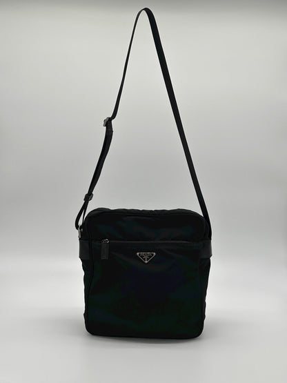 Vintage Black Prada Messenger Bag