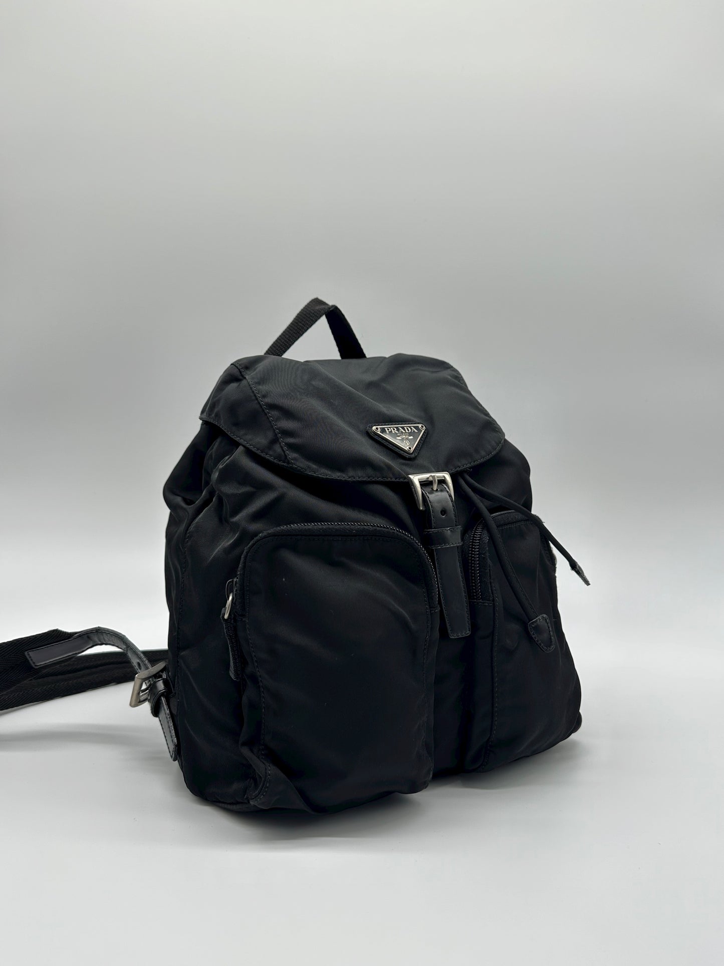 Pre-loved Mini Prada backpack
