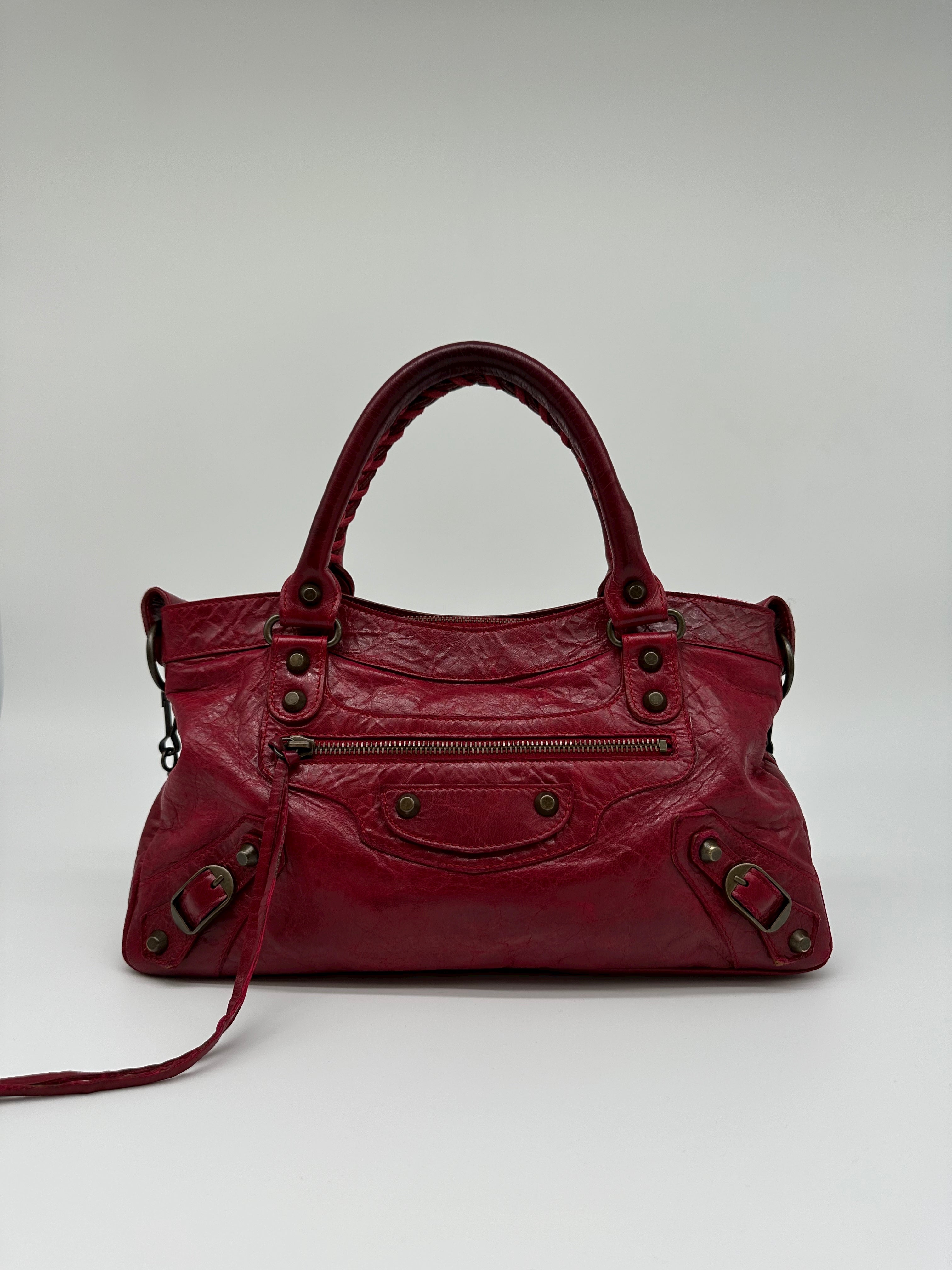Vintage Balenciaga City Bag | Affordable Luxury Handbags – by