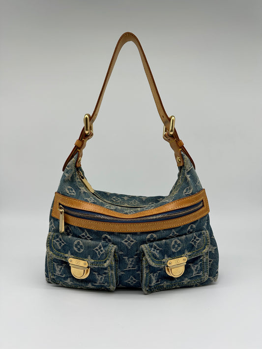 vintage louis vuitton denim baggy pm