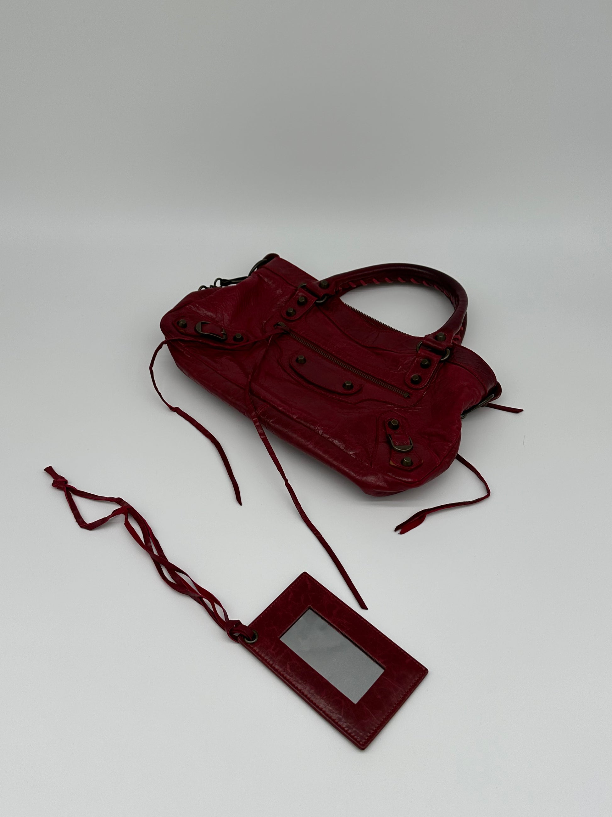 Vintage Balenciaga City Bag Affordable Luxury Handbags by